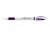 Ручка гелева Aihao AH801A фiолетовий 0,5 мм бiла пластикова непрозорий гумовий грип