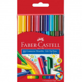 Фломастери Faber_Castell 155510 10кол карт уп "Connector"