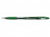 Ручка гелева Tianjiao TZ501B зелений 0,5 мм прозорий пластик, гумовий грип